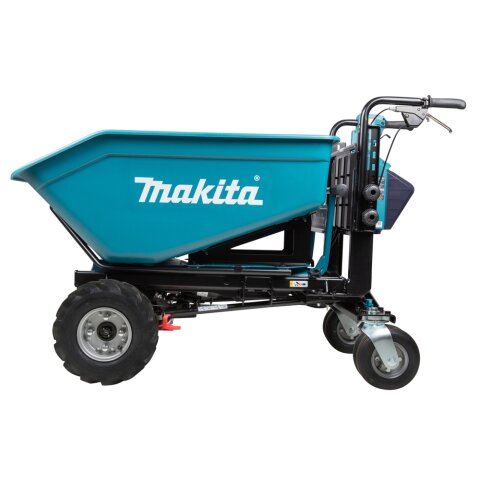 Makita DCU602Z Akku-Schubkarre 2x18V mit elektrischer Kippfunktion (ohne Akku, ohne Ladegerät) EN
