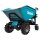 Makita DCU602Z Akku-Schubkarre 2x18V mit elektrischer Kippfunktion (ohne Akku, ohne Ladegerät) EN