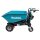 Makita DCU602Z Akku-Schubkarre 2x18V mit elektrischer Kippfunktion (ohne Akku, ohne Ladegerät) EN