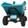 Makita DCU602Z Akku-Schubkarre 2x18V mit elektrischer Kippfunktion (ohne Akku, ohne Ladegerät) EN