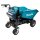 Makita DCU602Z Akku-Schubkarre 2x18V mit elektrischer Kippfunktion (ohne Akku, ohne Ladegerät) EN