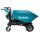 Makita DCU602Z Akku-Schubkarre 2x18V mit elektrischer Kippfunktion (ohne Akku, ohne Ladegerät) EN