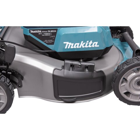 Makita DLM534Z Akku-Rasenmäher 2x18V (ohne Akku, ohne Ladegerät)