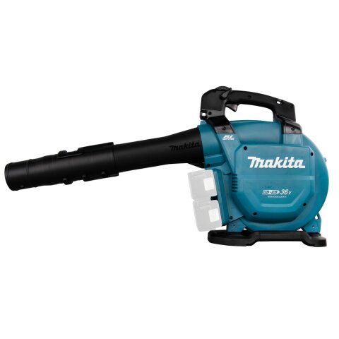 Makita DUB363ZV Akku-Laubbläser/Sauger 2x18V (ohne Akku, ohne Ladegerät) inkl. Absaug-Set EN