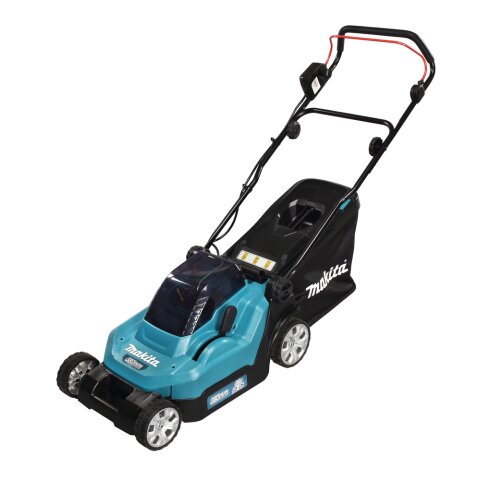Makita DLM382PM2 Akku-Rasenmäher 2x18V / 4,0 Ah, 2...