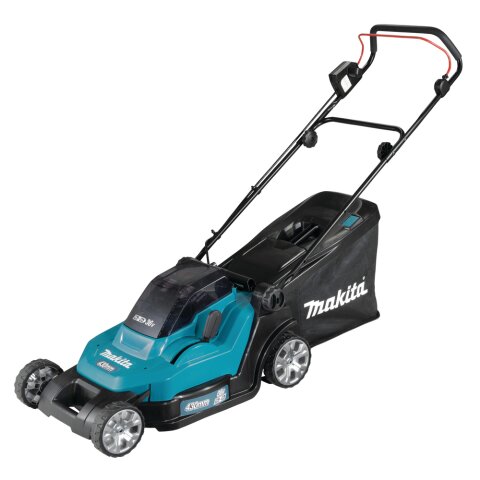 Makita DLM432PT2 Akku-Rasenmäher 2x18V / 5,0 Ah, 2...