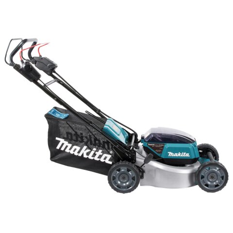 Makita DLM465PT4 Akku-Rasenmäher 2x18V / 5,0 Ah, 4 Akkus + Ladegerät EN