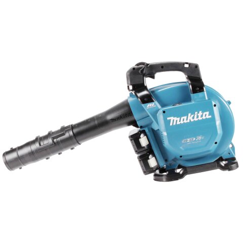 Makita DUB363PT2V Akku-Laubbläser/Sauger 2x18V / 5,0 Ah, 2 Akkus + Doppelladegerät inkl. Absaug-Set