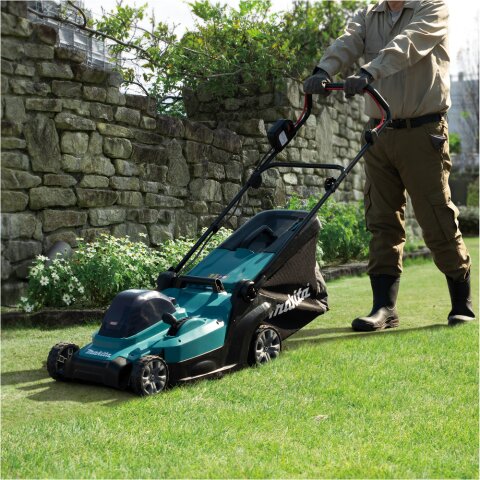 Makita LM004GZ Akku-Rasenmäher 43 cm 40V max. (ohne Akku, ohne Ladegerät) EN