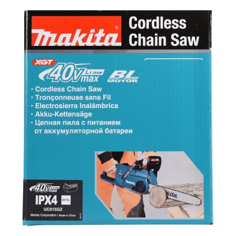 Makita UC015GZ Akku-Kettensäge 40V max. (ohne Akku, ohne Ladegerät) EN