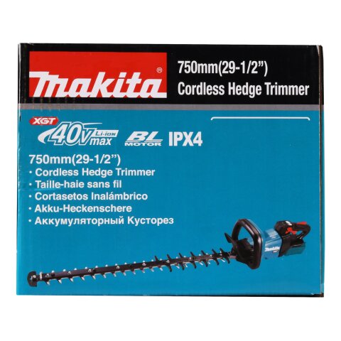 Makita UH007GZ Akku-Heckenschere 75 cm 40V max. (ohne Akku, ohne Ladegerät) EN