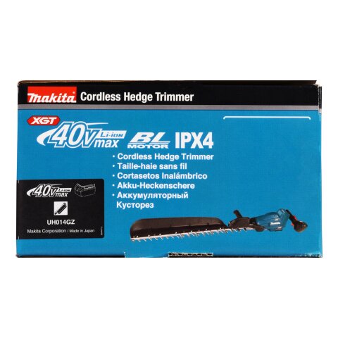 Makita UH014GZ Akku-Heckenschere 75cm 40V (ohne Akku, ohne Ladegerät)