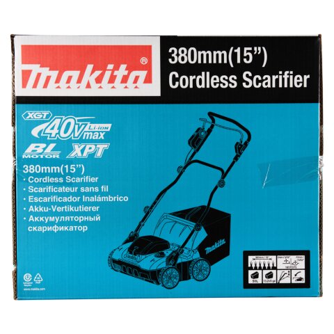 Makita UV001GZ Akku-Vertikutierer 40V max. (ohne Akku, oder Ladegerät)