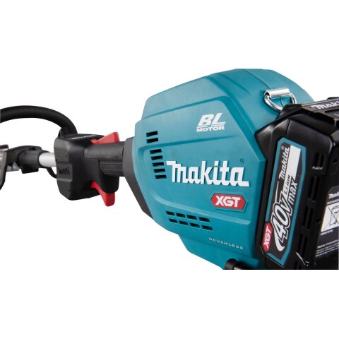Makita UX01GZ01 Akku-Multifunktions-Antrieb 40V (ohne Akku, ohne Ladegerät) inkl. EM404MP Sensenaufsatz