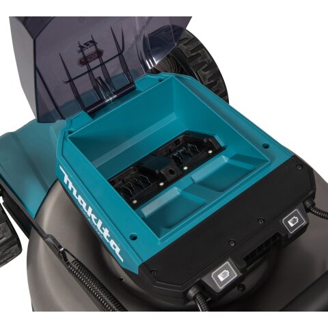 Makita LM001GT204 Akku-Rasenmäher 48 cm 40V max. / 5,0 Ah, 2 Akkus + Ladegerät
