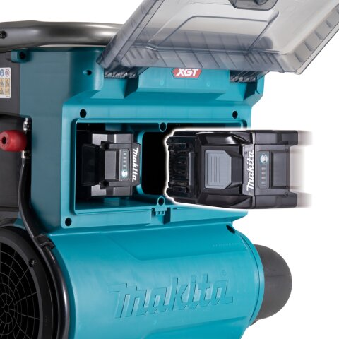 Makita PM001GL202 Akku-Rucksacksprühgerät 40V max. / 8,0 Ah, 2 Akkus + Doppelladegerät