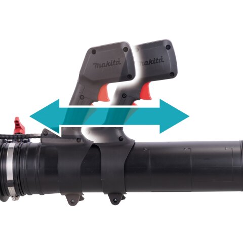 Makita PM001GL202 Akku-Rucksacksprühgerät 40V max. / 8,0 Ah, 2 Akkus + Doppelladegerät