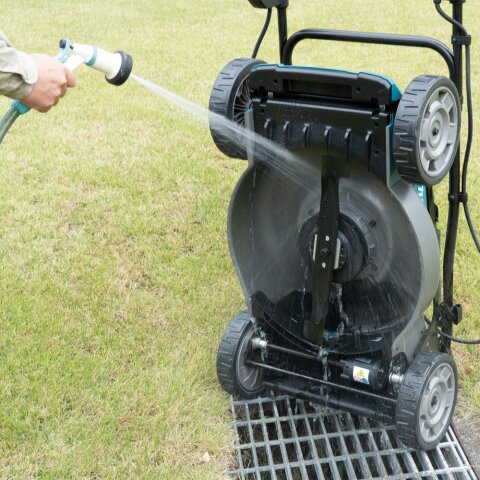 Makita LM004JB101 Akku-Rasenmäher 64V max. / 10,0 Ah, 1 Akku + Ladegerät EN