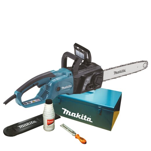 Makita UC3551AK Elektro-Kettensäge 35 cm + Zubehör im Koffer EN