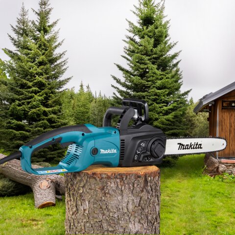 Makita UC3551AK Elektro-Kettensäge 35 cm + Zubehör im Koffer EN
