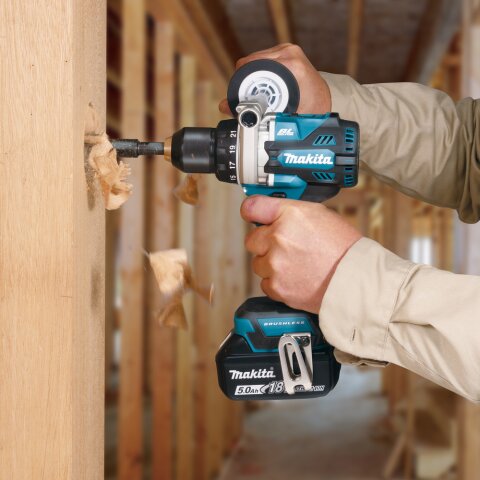 Makita DDF492RTJ Akku-Bohrschrauber 18V inkl. 2 Akku + Ladegerät im MAKPAC 2