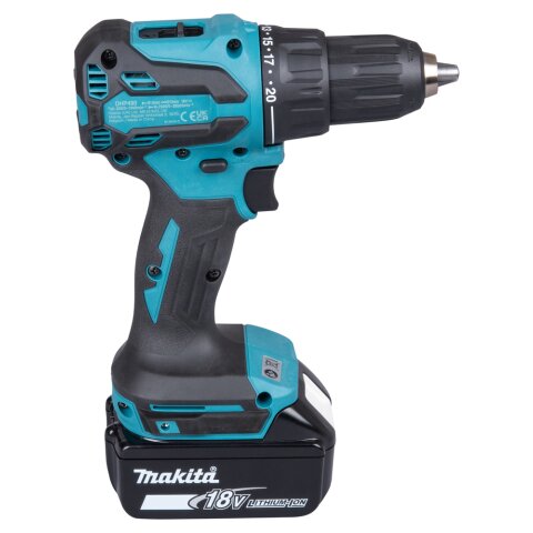 Makita DHP490RFX3 Akku-Schlagbohrschrauber 18V inkl. 2x Akku und Ladegerät im Transportkoffer
