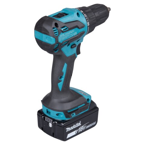 Makita DHP490RFX3 Akku-Schlagbohrschrauber 18V inkl. 2x Akku und Ladegerät im Transportkoffer