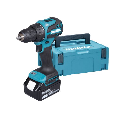 Makita DDF490RFJ Akku-Bohrschrauber 18V inkl. 2 Akku +...