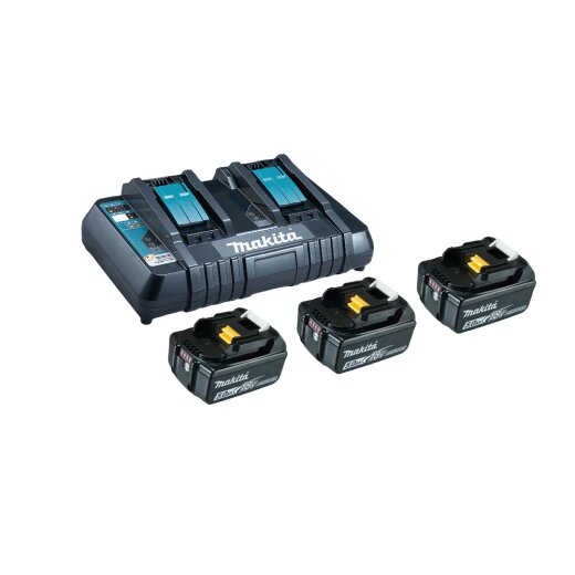 Makita 198458-6 Power Source Kit Li 18V 5Ah EN
