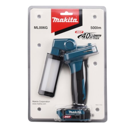 Makita ML006GX Akku-Lampe ML006G 40V max. (ohne Akku, ohne Ladegerät)