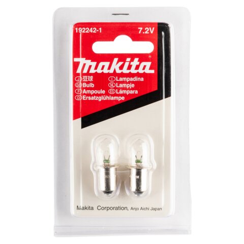 Makita 192242-1 Glühlampe 7,2V EN