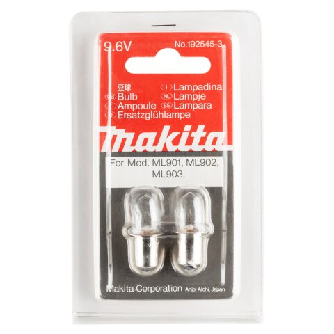 Makita 192545-3 Glühlampe 9,6V EN