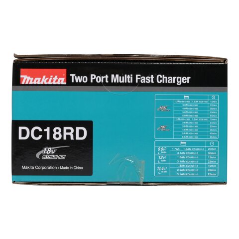 Makita 196933-6 2-fach Ladegerät DC18RD