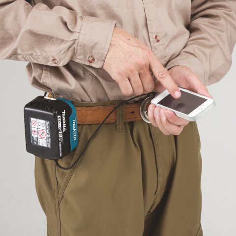 Makita DECADP05 Akku-USB Adapter 14,4V 18V