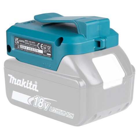 Makita DECADP05 Akku-USB Adapter 14,4V 18V