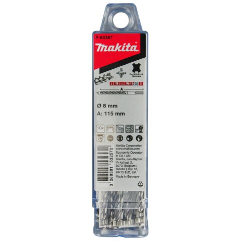 Makita B-63367 NEMESIS2 SDS+ B. 8x115 10Stk