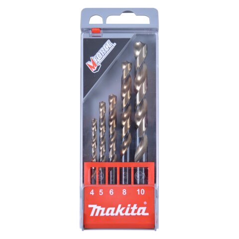 Makita D-30508 M-FORCE Bohrerset 4-10mm EN