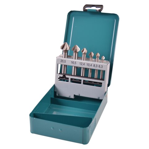 Makita D-42204 Senkerset 6tlg HSS EN