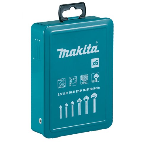 Makita D-42204 Senkerset 6tlg HSS EN