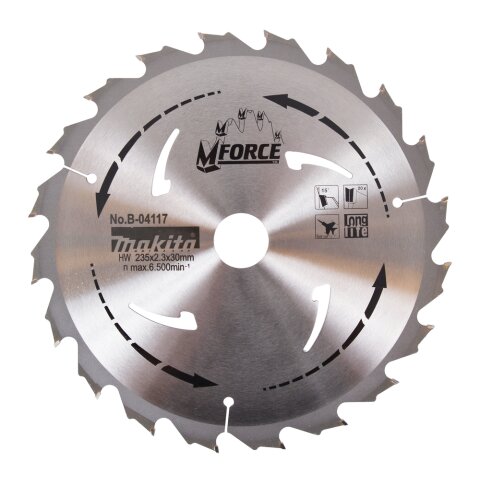 Makita B-04117 M-FORCE S&auml;geb. 235x20Z