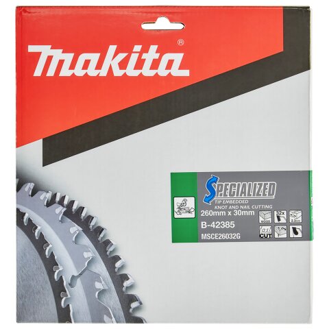 Makita B-42385 SPECIALIZED Sägeb.260x30x32Z