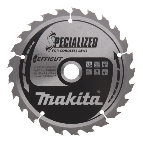 Makita B-62985 EFFICUT S&auml;geb.165x20x25Z
