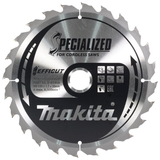 Makita E-01915 EFFICUT Sägeb.235x30x24Z EN