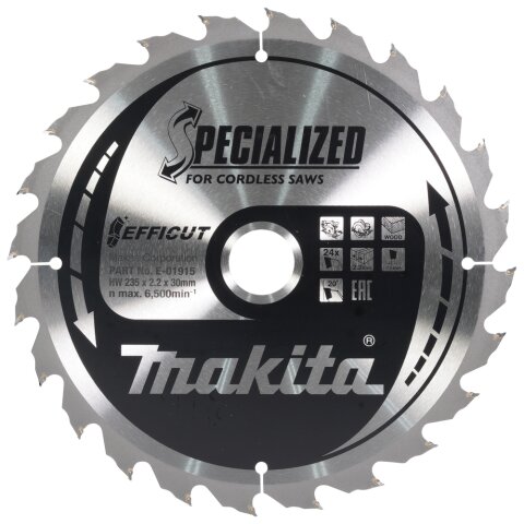 Makita E-01915 EFFICUT Sägeb.235x30x24Z EN