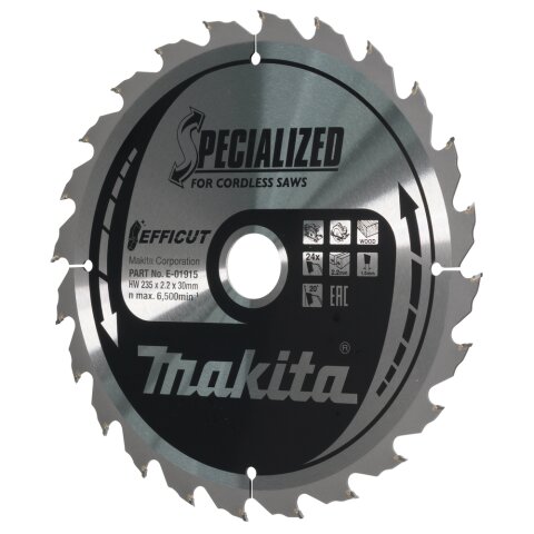 Makita E-01915 EFFICUT Sägeb.235x30x24Z EN