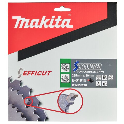 Makita E-01915 EFFICUT Sägeb.235x30x24Z EN