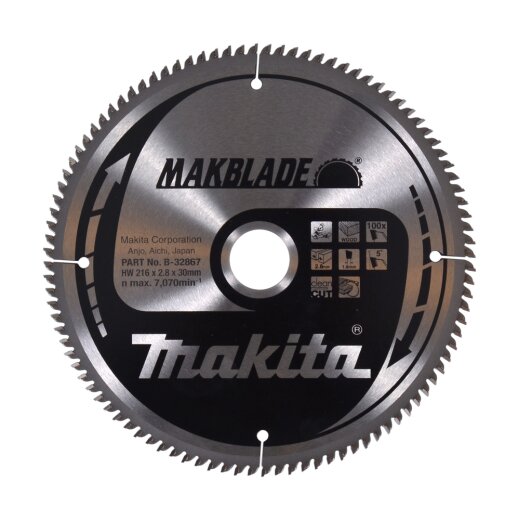 Makita B-32867 MAKBLADE Sägeb. 216x30x100Z EN