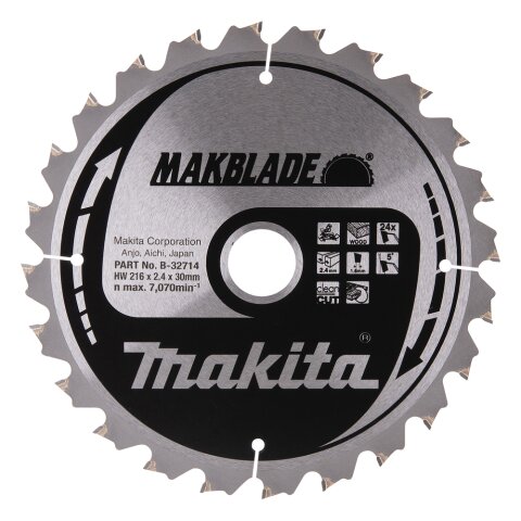 Makita B-32714 MAKBLADE S&auml;geb. 216x30x24Z