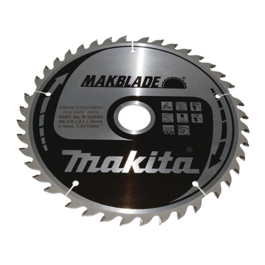 Makita B-32683 MAKBLADE Sägeb. 216x30x40Z EN