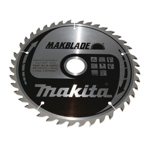Makita B-32683 MAKBLADE S&auml;geb. 216x30x40Z